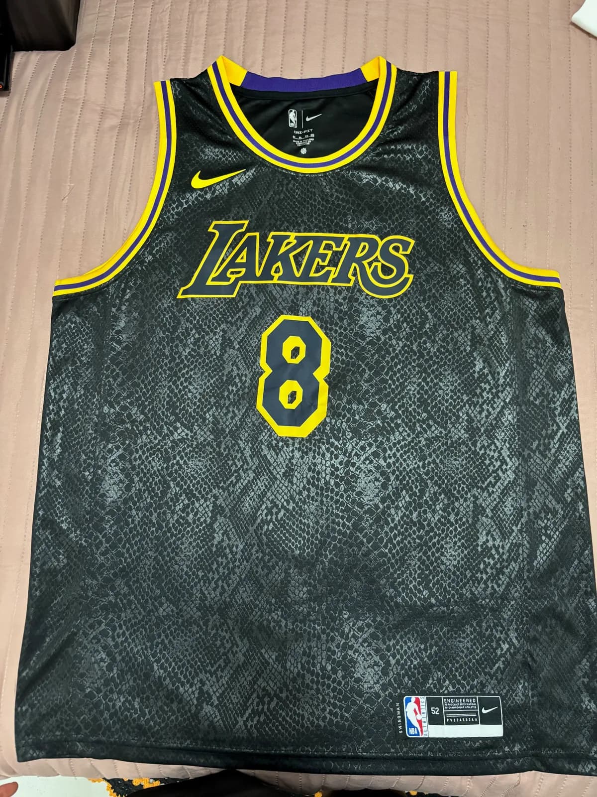 Camisa Lakers Bryant 8
